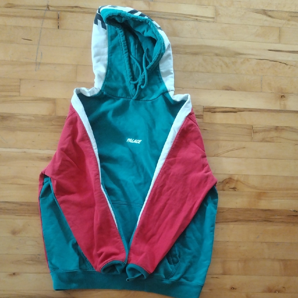 PALACE Greenl and Red SBARRO Hoodie